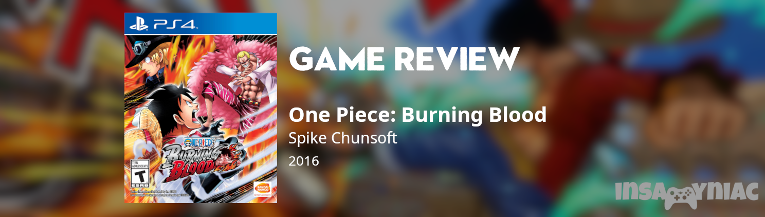 one piece: burning blood game review