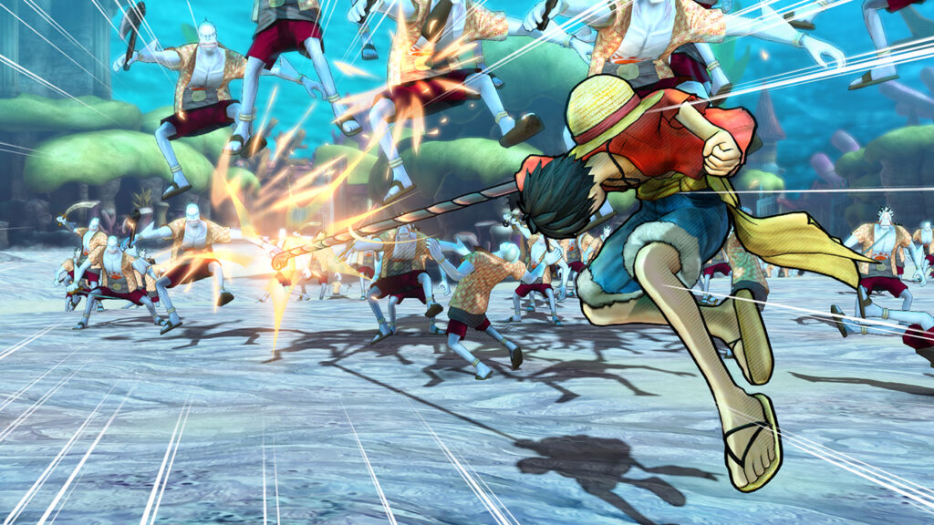 One Piece: Pirate Warriors 3 - fighting scene