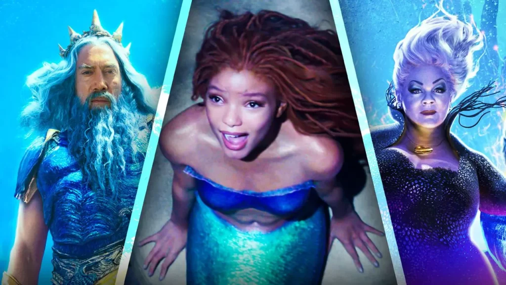 King Triton, Arielle, and Ursula